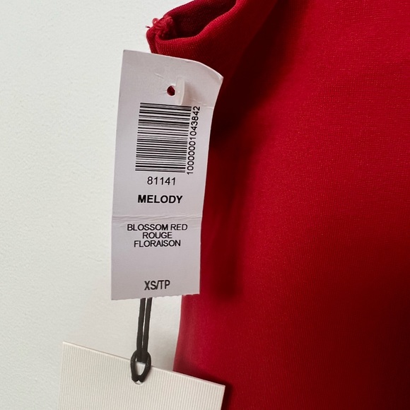 Aritzia Sunday Best Melody Racer Back Dress in Red, NEW! - Picture 4 of 4